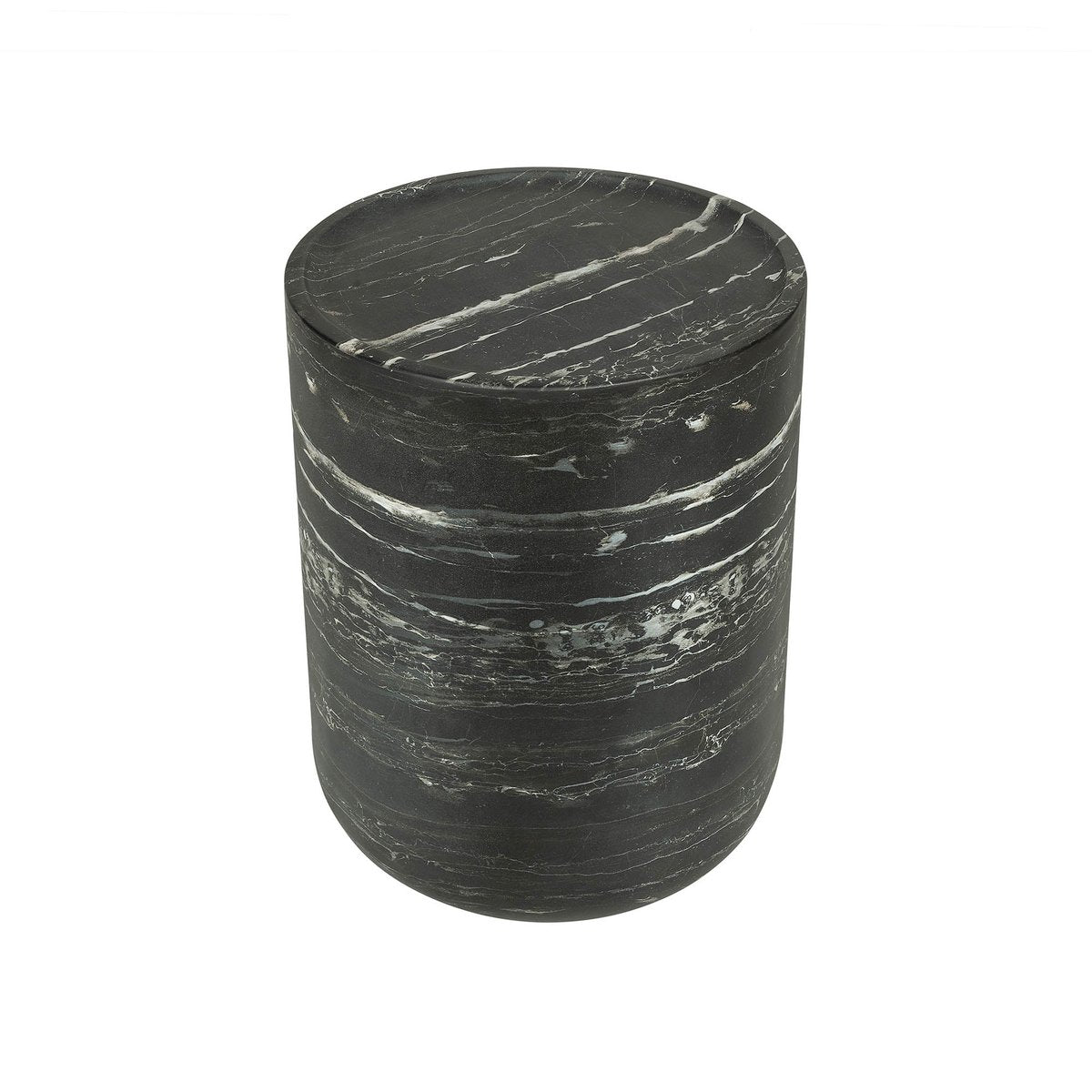 LH Home Geri Concrete Outdoor Side Table