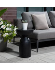 SUNPAN Goya Concrete Outdoor Round End Table