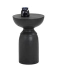 SUNPAN Goya Concrete Outdoor Round End Table
