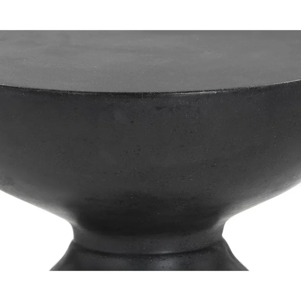 SUNPAN Goya Concrete Outdoor Round End Table