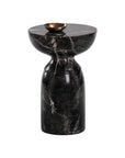 SUNPAN Goya Concrete Outdoor Round End Table