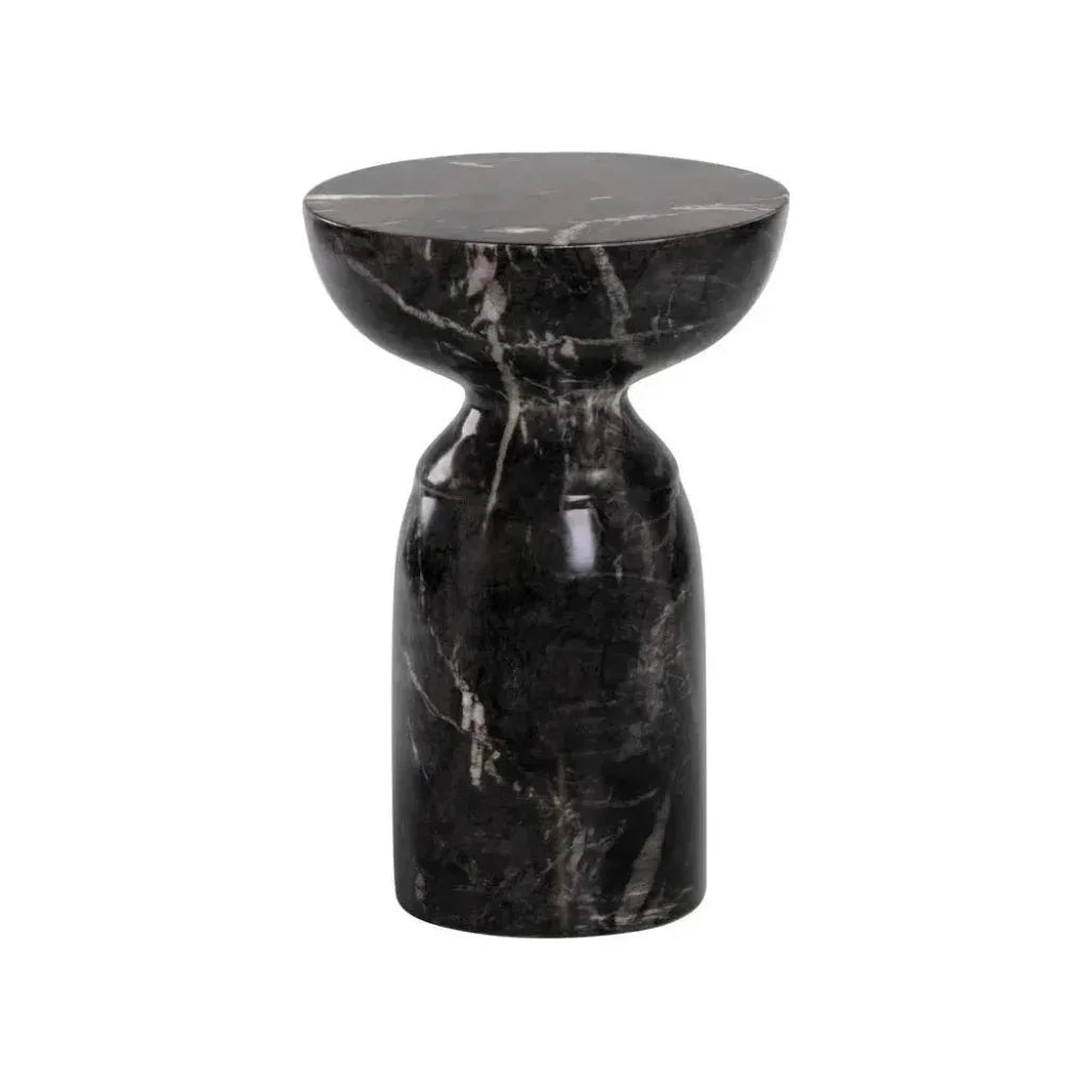 SUNPAN Goya Concrete Outdoor Round End Table