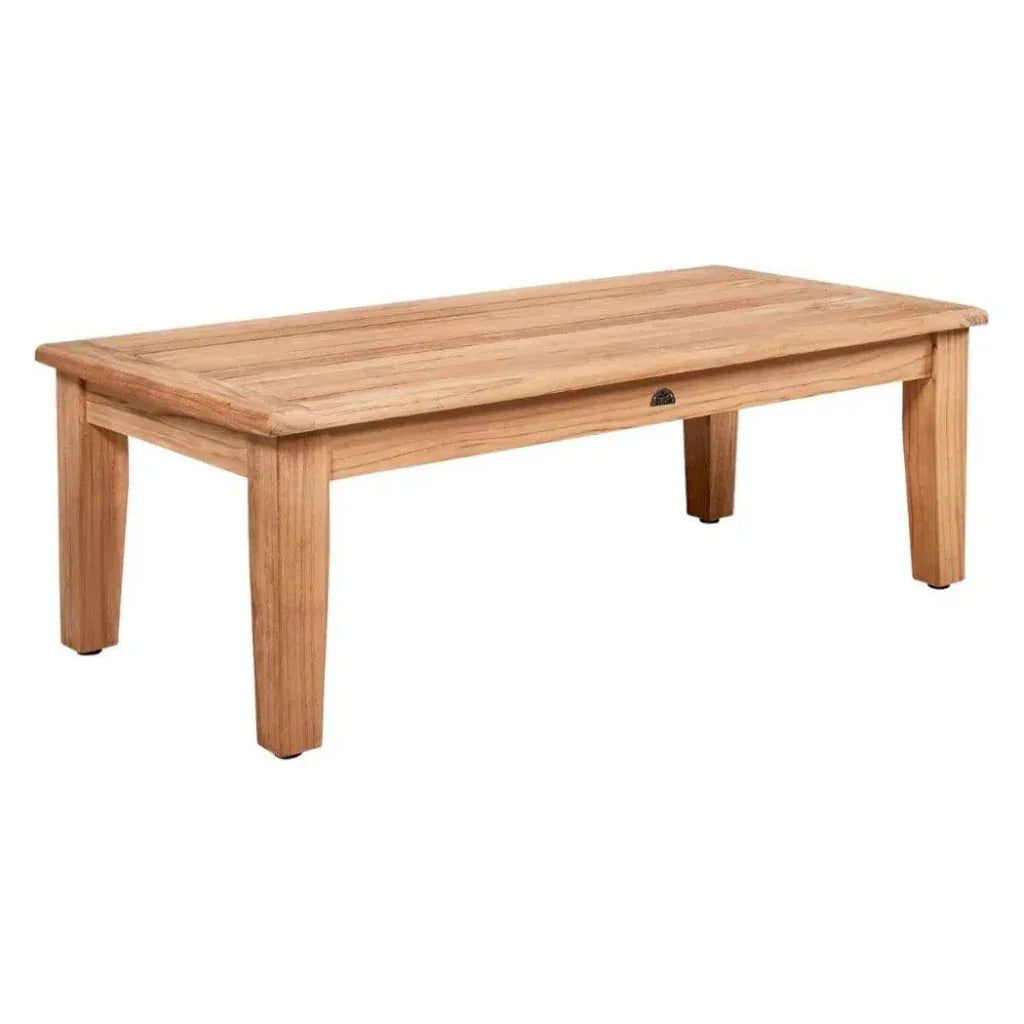HiTeak Grande Rectangular Teak Outdoor Coffee Table