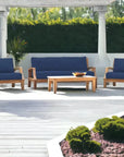 HiTeak Grande Teak Club Chair Sunbrella Cushion