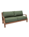 HiTeak Grande Teak Patio Deep Sofa Set with Sunbrella 4PC