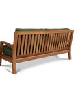 HiTeak Grande Teak Patio Deep Sofa Set with Sunbrella 4PC