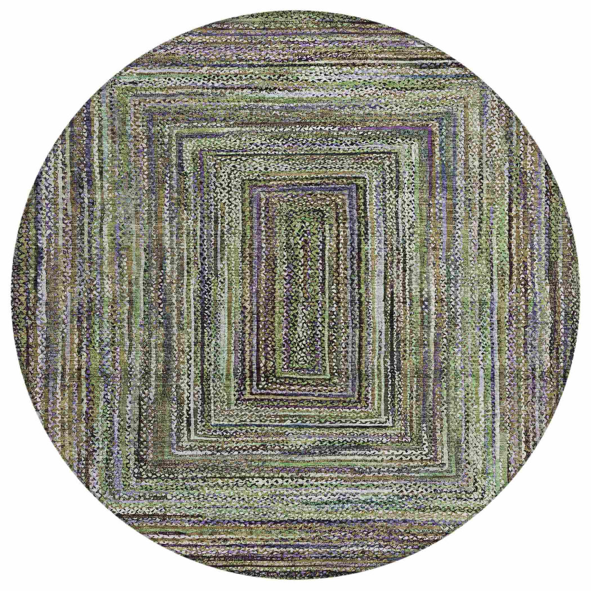 Addison Rugs Haelanor Green Washable Indoor-Outdoor Rug