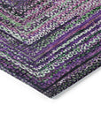 Addison Rugs Haelanor Purple Washable Indoor-Outdoor Rug