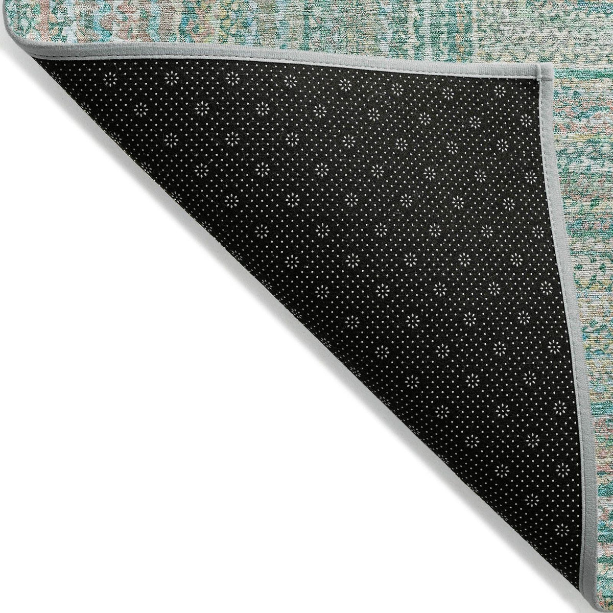 Addison Rugs Haelara Teal Washable Indoor-Outdoor Rug