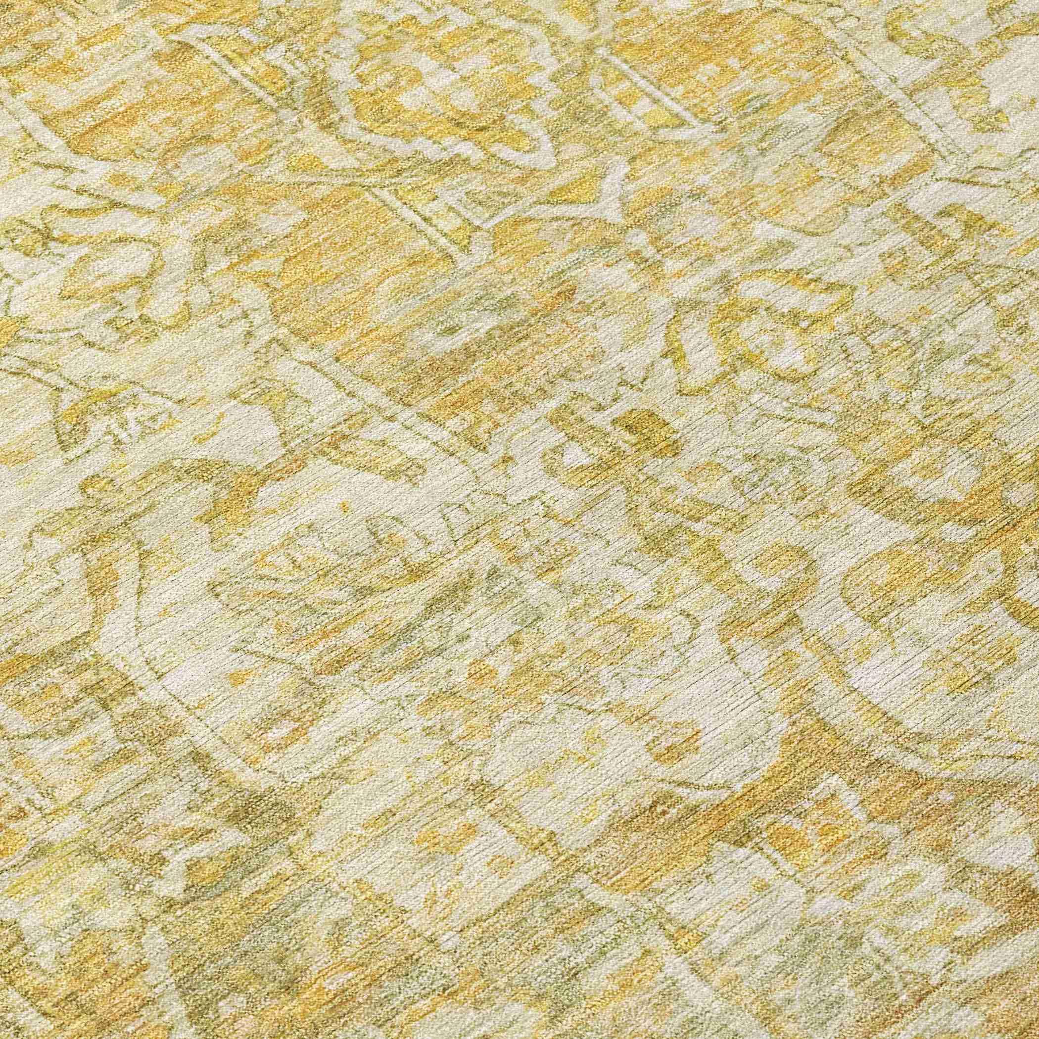 Addison Rugs Haelas Brown Washable Indoor-Outdoor Rug