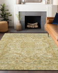 Addison Rugs Haelas Brown Washable Indoor-Outdoor Rug
