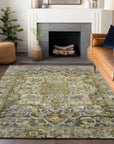 Addison Rugs Haelas Gray Washable Indoor-Outdoor Rug
