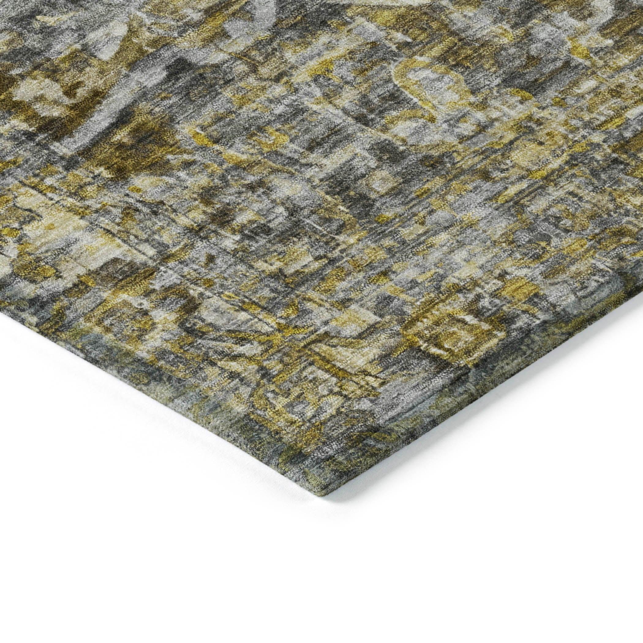Addison Rugs Haelas Gray Washable Indoor-Outdoor Rug