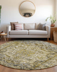 Addison Rugs Haelas Gray Washable Indoor-Outdoor Rug