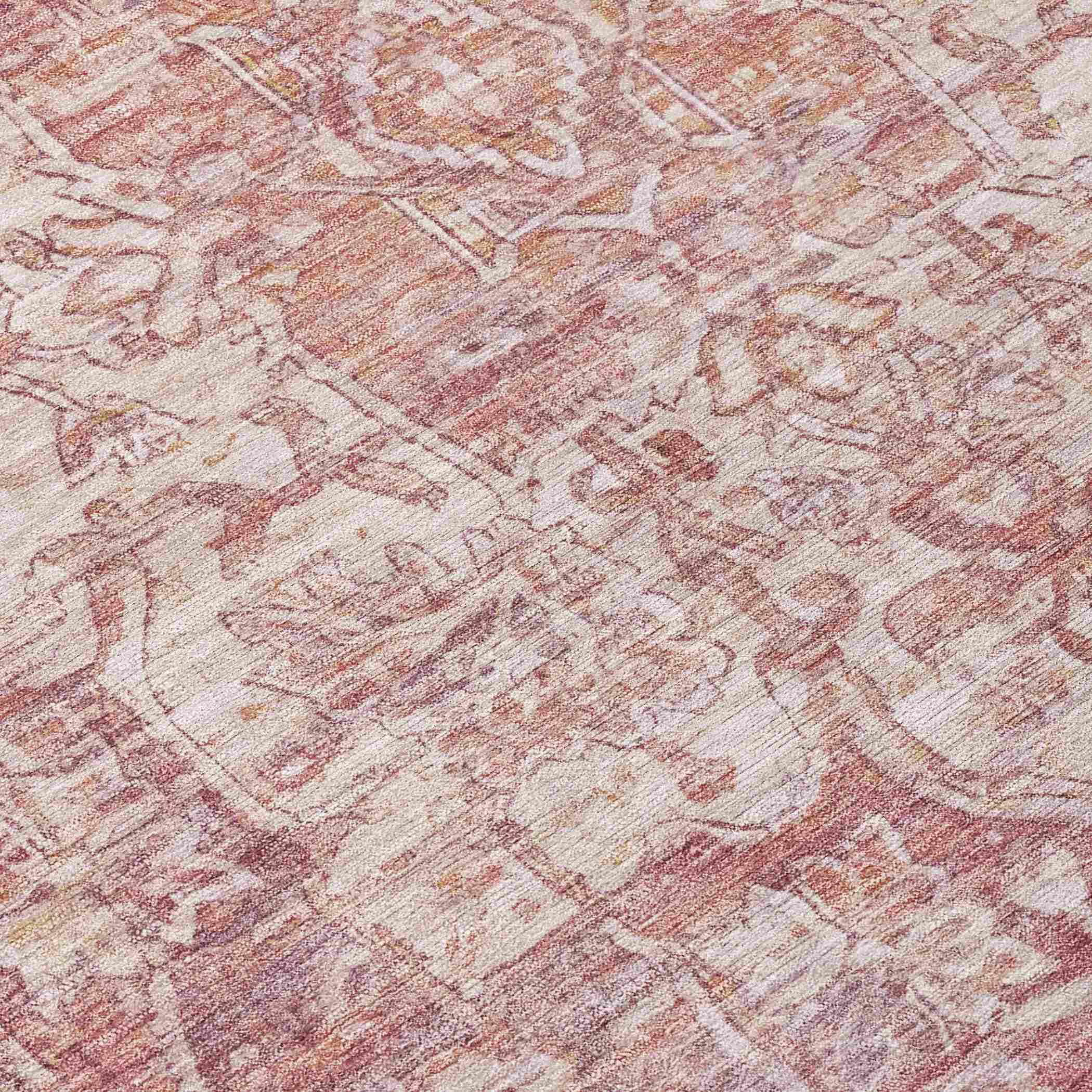 Addison Rugs Haelas Paprika Washable Indoor-Outdoor Rug