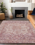 Addison Rugs Haelas Paprika Washable Indoor-Outdoor Rug