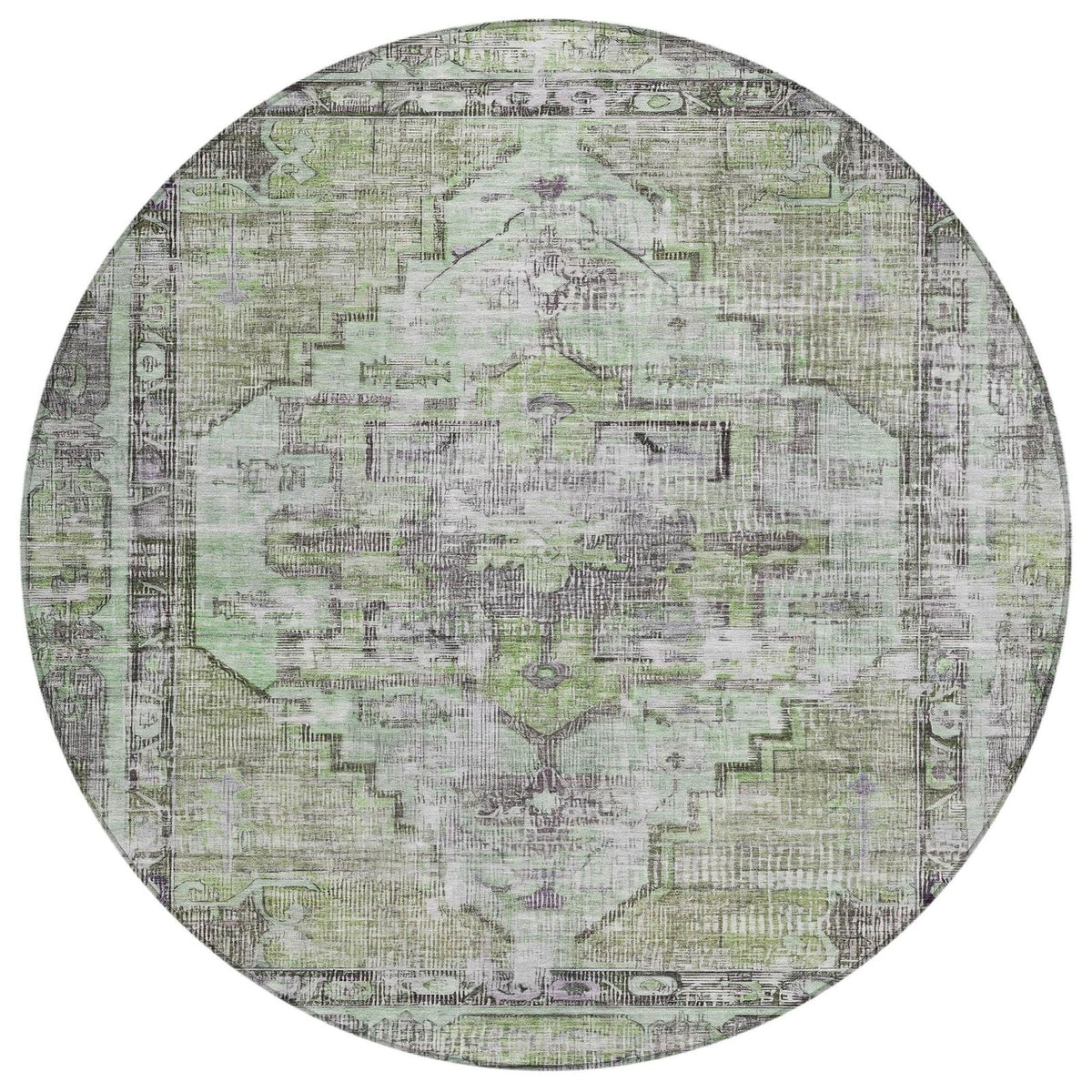 Addison Rugs Haeleth Green Washable Indoor-Outdoor Rug