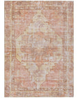 Addison Rugs Haeleth Orange Washable Indoor-Outdoor Rug
