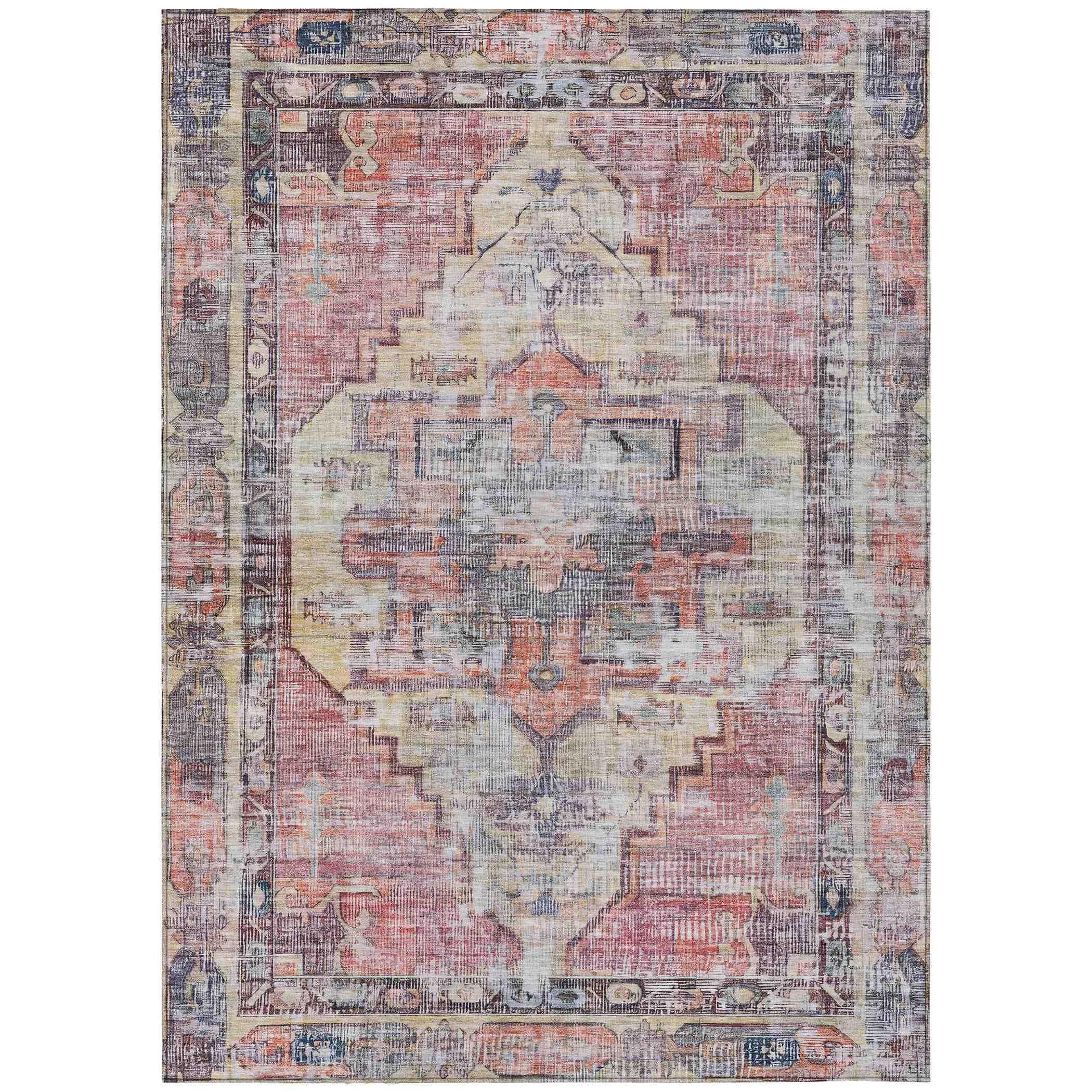 Addison Rugs Haeleth Paprika Washable Indoor-Outdoor Rug
