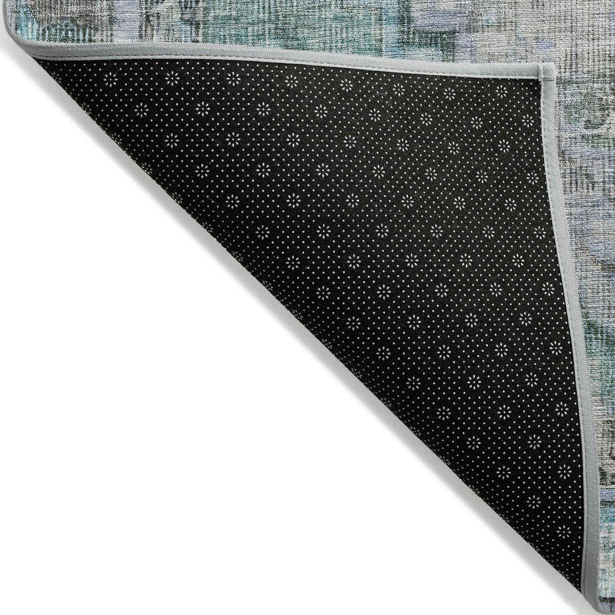 Addison Rugs Haeleth Teal Washable Indoor-Outdoor Rug