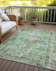 Addison Rugs Haelien Aloe Washable Indoor-Outdoor Rug