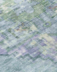 Addison Rugs Haelien Teal Washable Indoor-Outdoor Rug