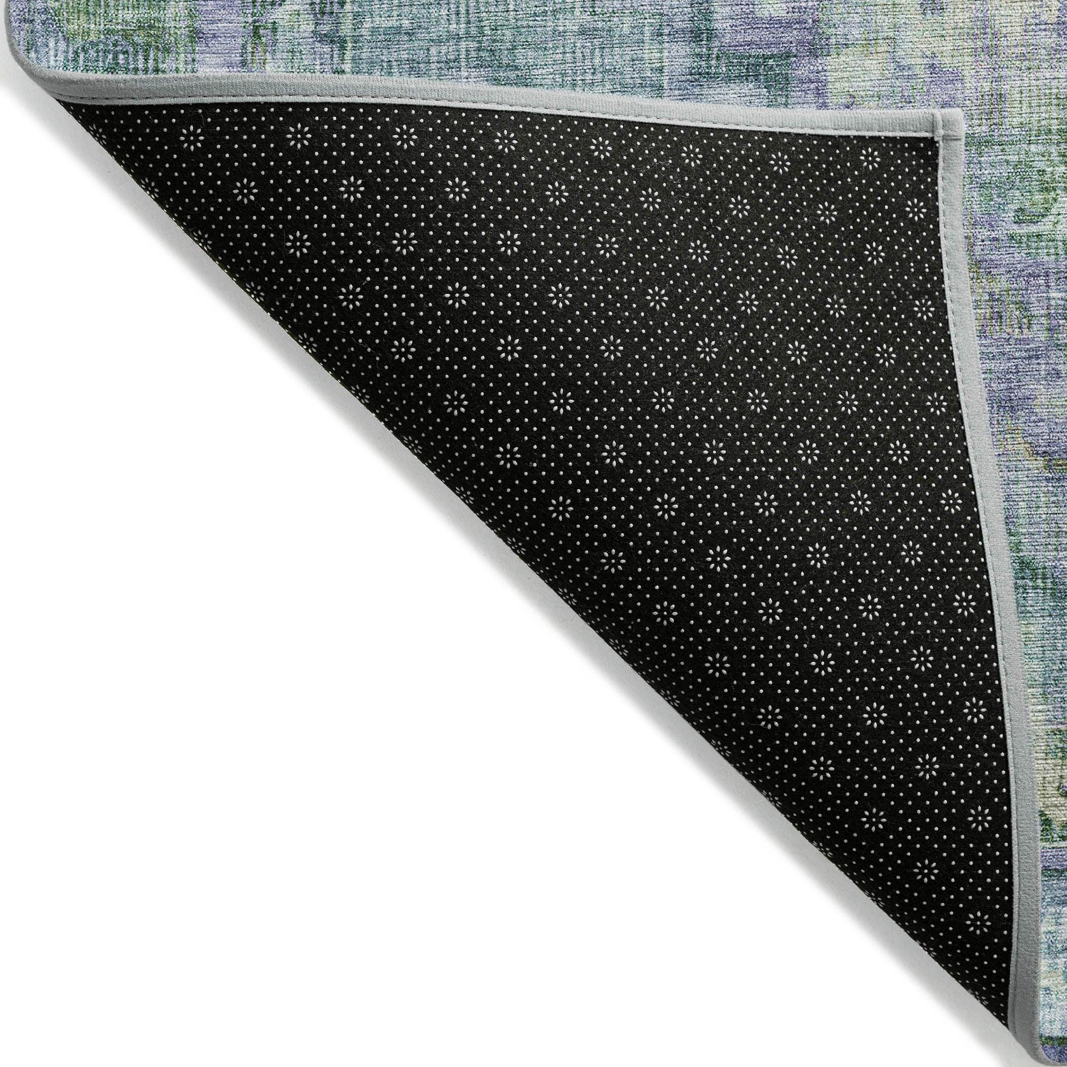 Addison Rugs Haelien Teal Washable Indoor-Outdoor Rug