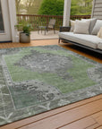 Addison Rugs Haelion Aloe Washable Indoor-Outdoor Rug