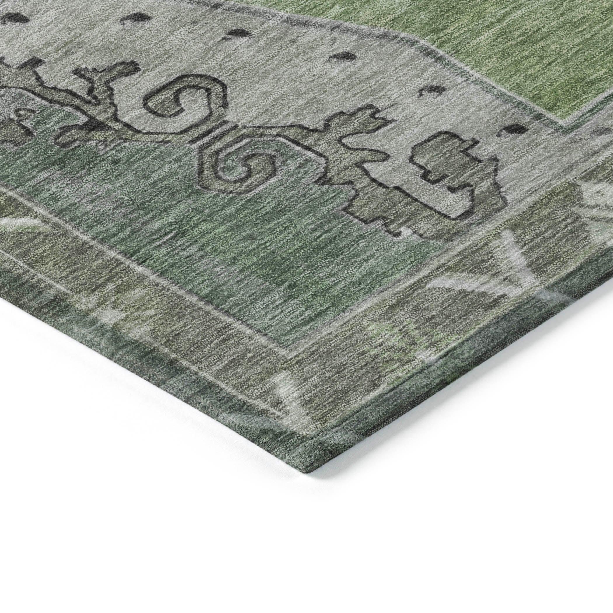 Addison Rugs Haelion Aloe Washable Indoor-Outdoor Rug