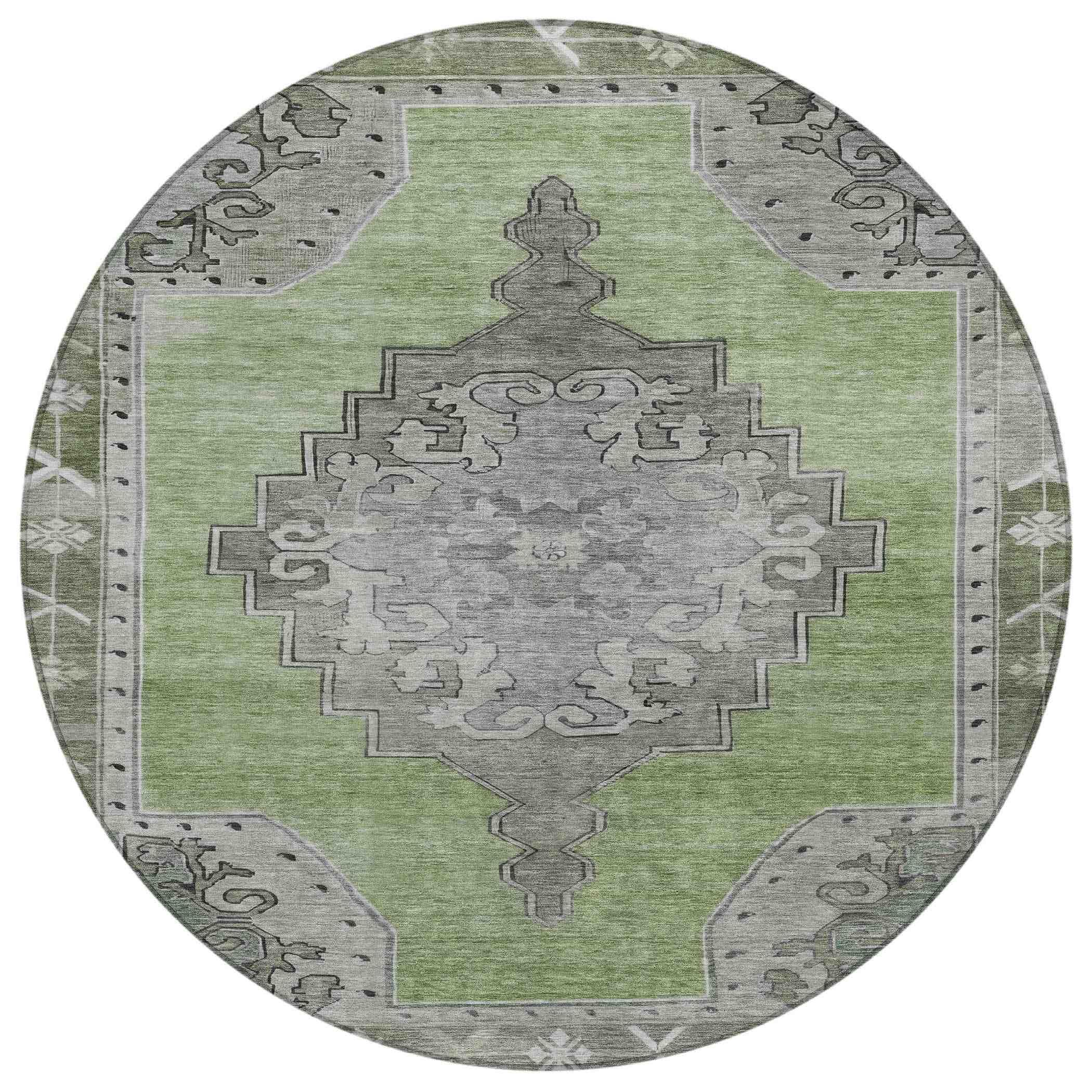 Addison Rugs Haelion Aloe Washable Indoor-Outdoor Rug