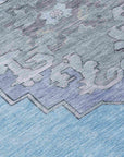 Addison Rugs Haelion Blue Washable Indoor-Outdoor Rug