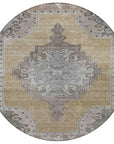 Addison Rugs Haelion Brown Washable Indoor-Outdoor Rug