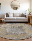 Addison Rugs Haelion Brown Washable Indoor-Outdoor Rug