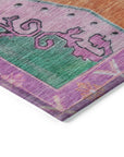 Addison Rugs Haelion Orange Washable Indoor-Outdoor Rug