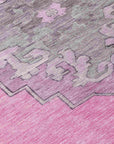 Addison Rugs Haelion Pink Washable Indoor-Outdoor Rug