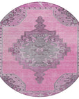 Addison Rugs Haelion Pink Washable Indoor-Outdoor Rug