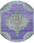 Addison Rugs Haelion Purple Washable Indoor-Outdoor Rug