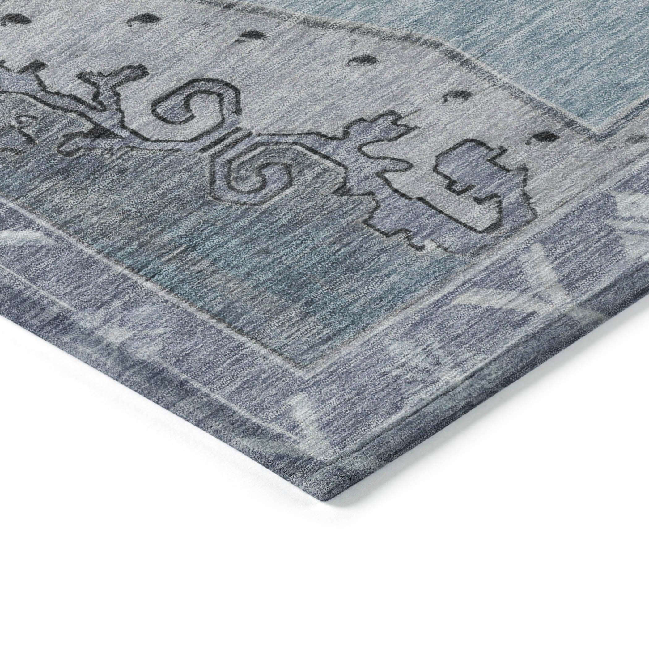 Addison Rugs Haelion Sky Washable Indoor-Outdoor Rug