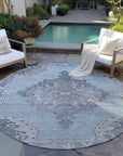 Addison Rugs Haelion Sky Washable Indoor-Outdoor Rug