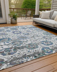 Addison Rugs Haelira Ivory Washable Indoor-Outdoor Rug