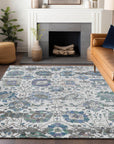 Addison Rugs Haelira Ivory Washable Indoor-Outdoor Rug