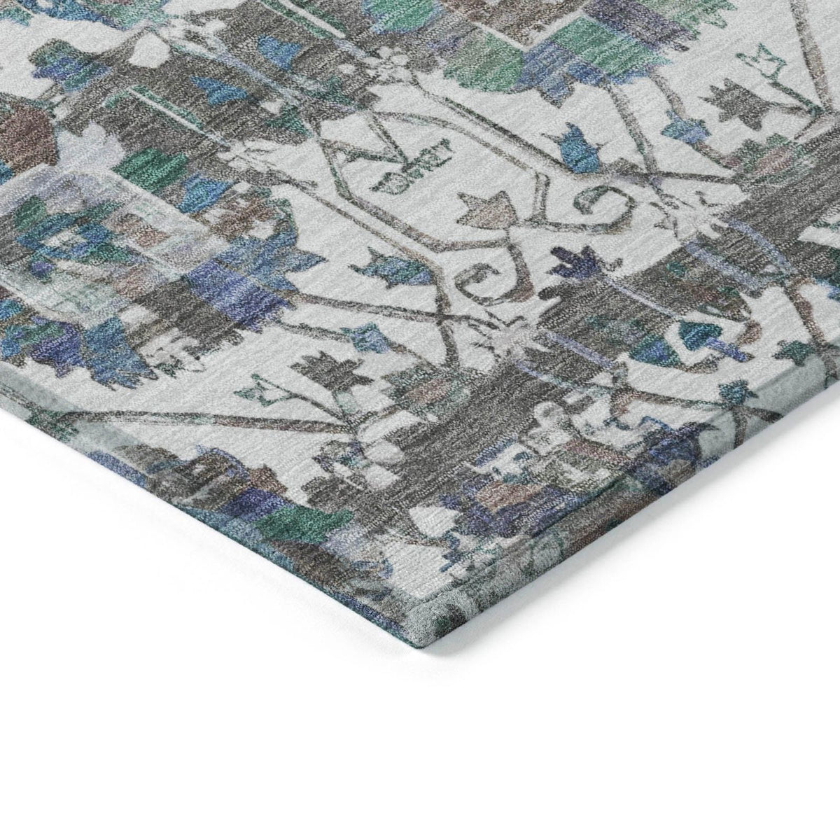 Addison Rugs Haelira Ivory Washable Indoor-Outdoor Rug