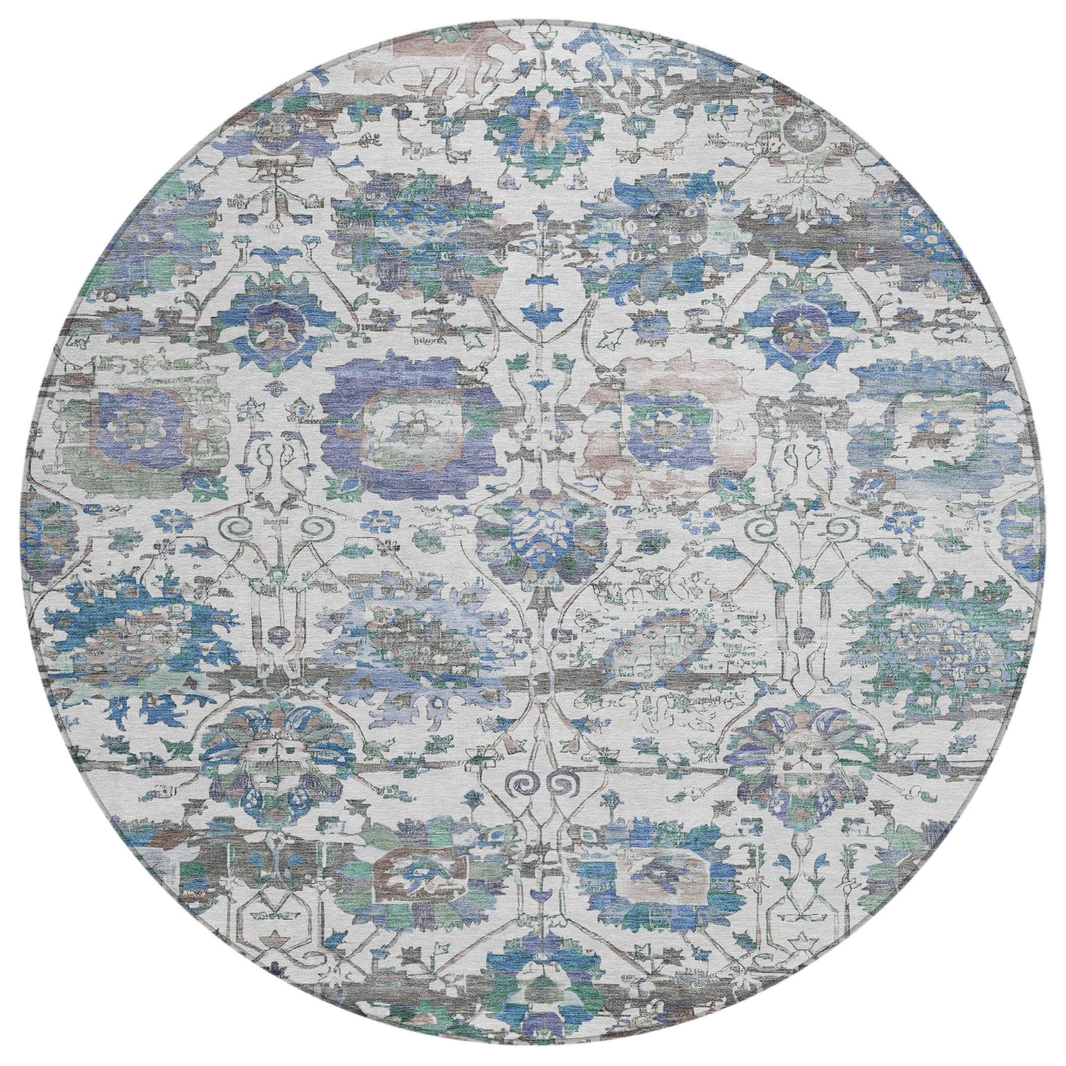 Addison Rugs Haelira Ivory Washable Indoor-Outdoor Rug