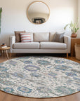 Addison Rugs Haelira Ivory Washable Indoor-Outdoor Rug