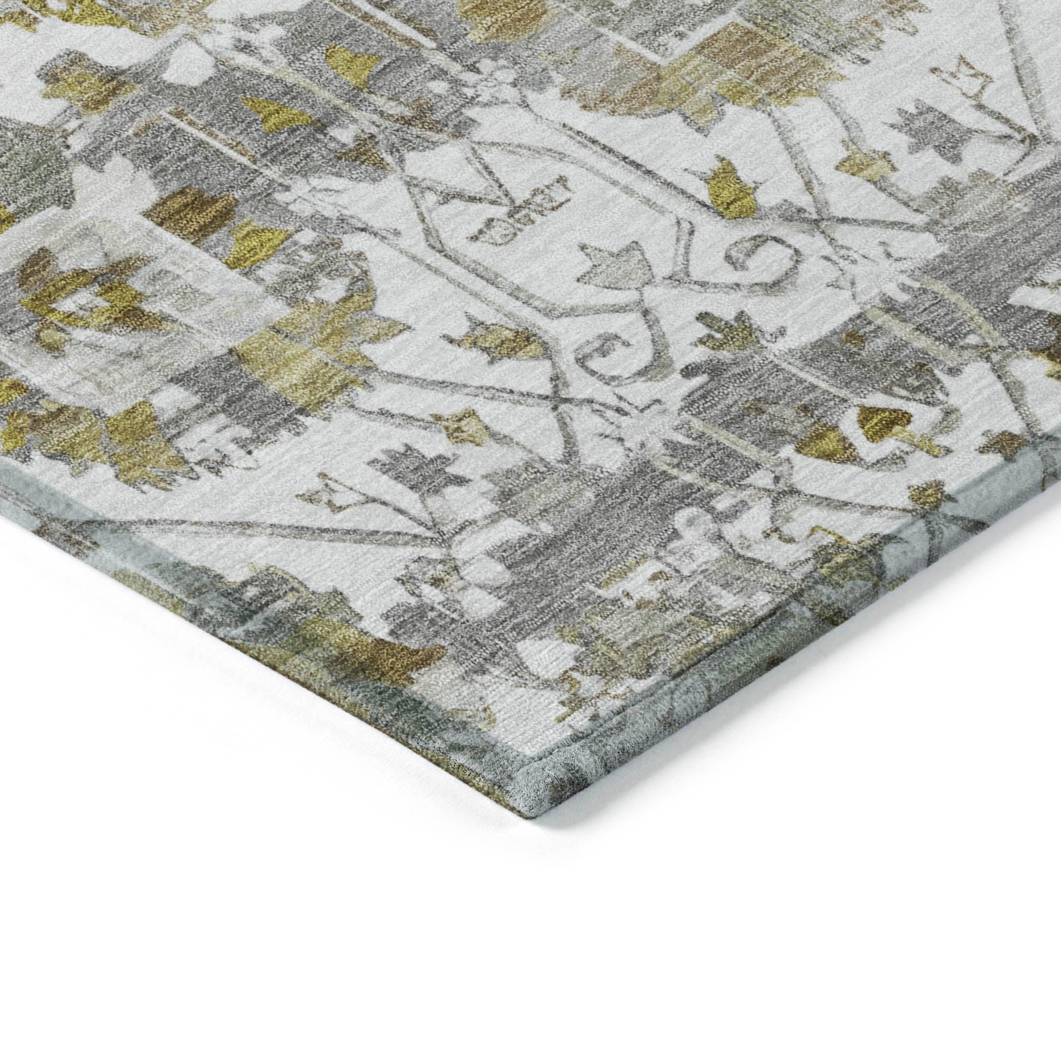 Addison Rugs Haelira Linen Washable Indoor-Outdoor Rug