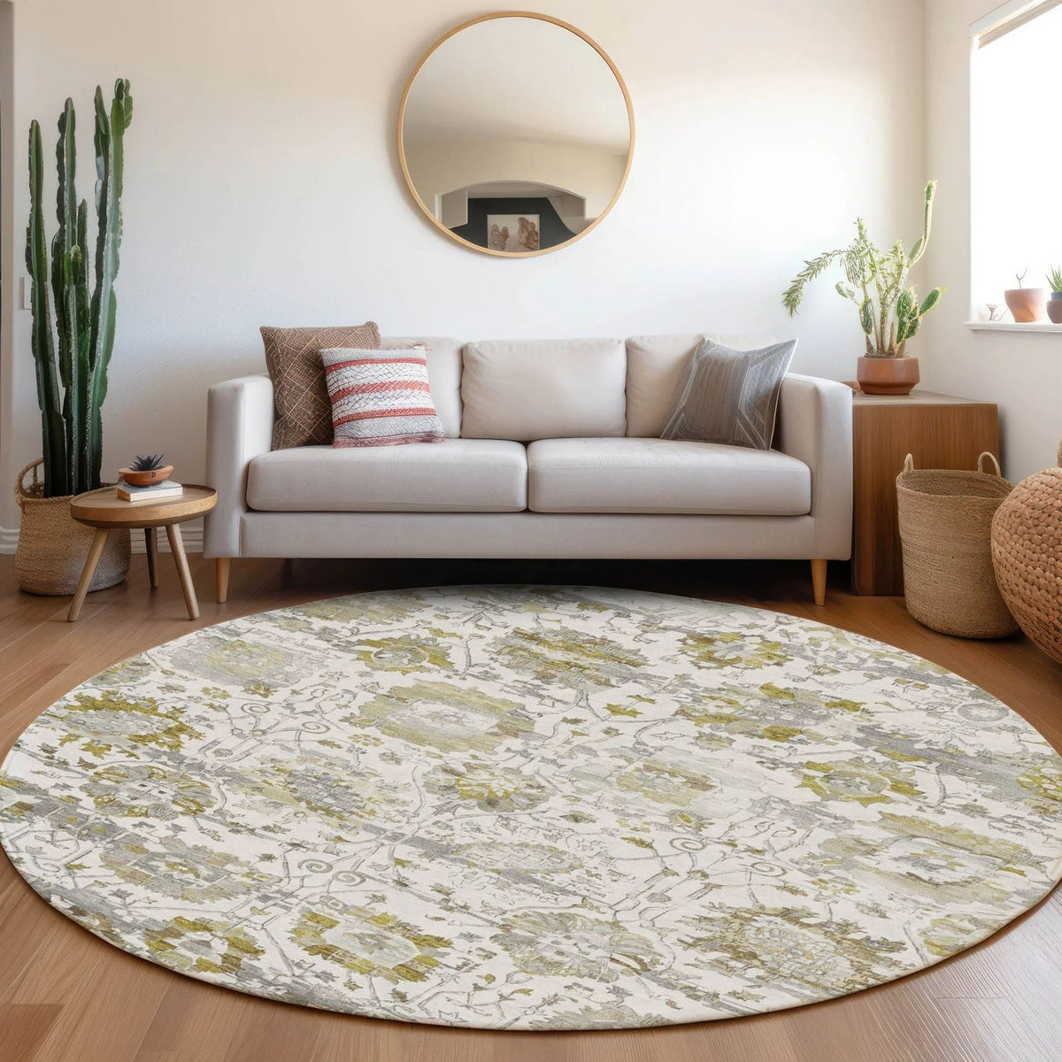 Addison Rugs Haelira Linen Washable Indoor-Outdoor Rug