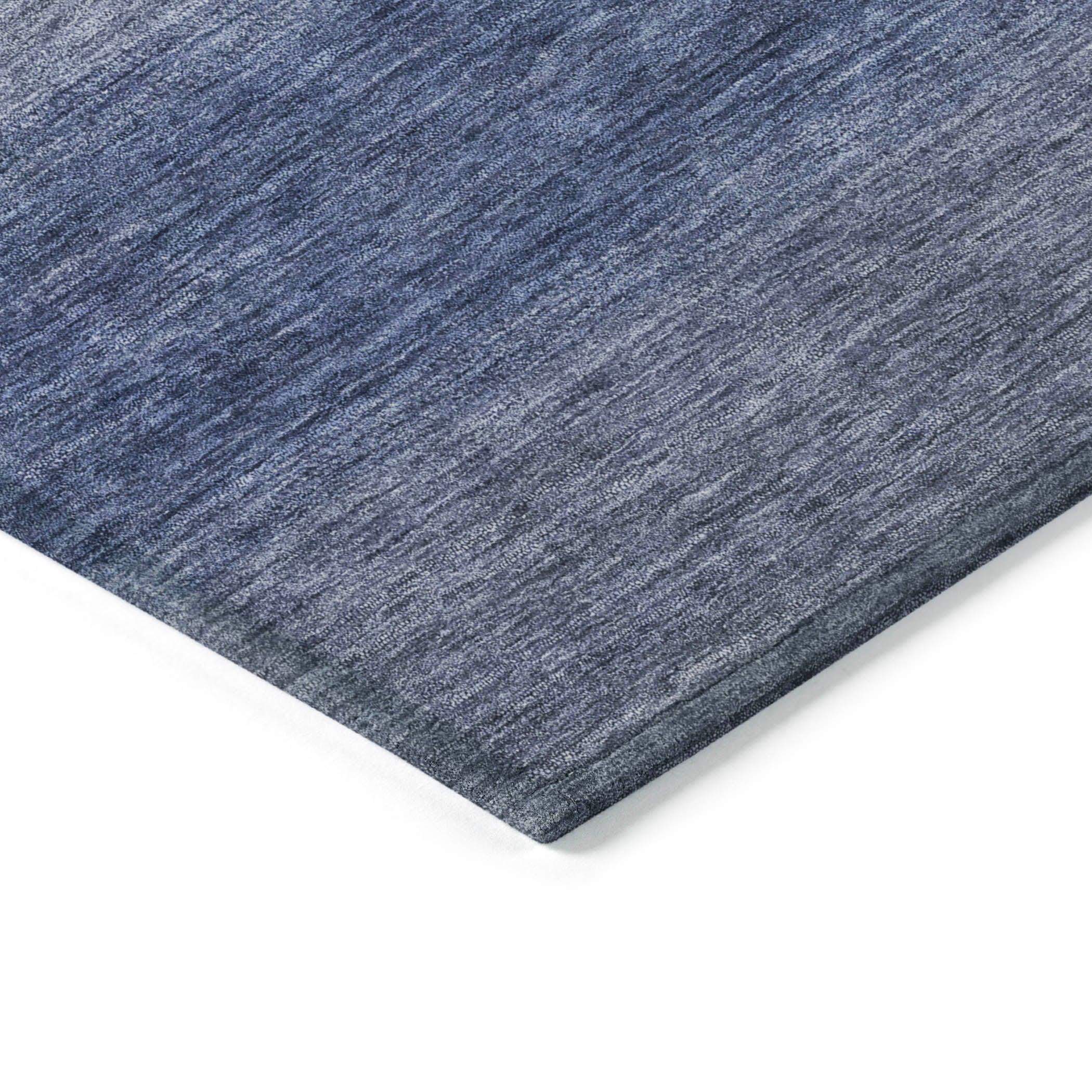 Addison Rugs Haelius Blue Washable Indoor-Outdoor Rug