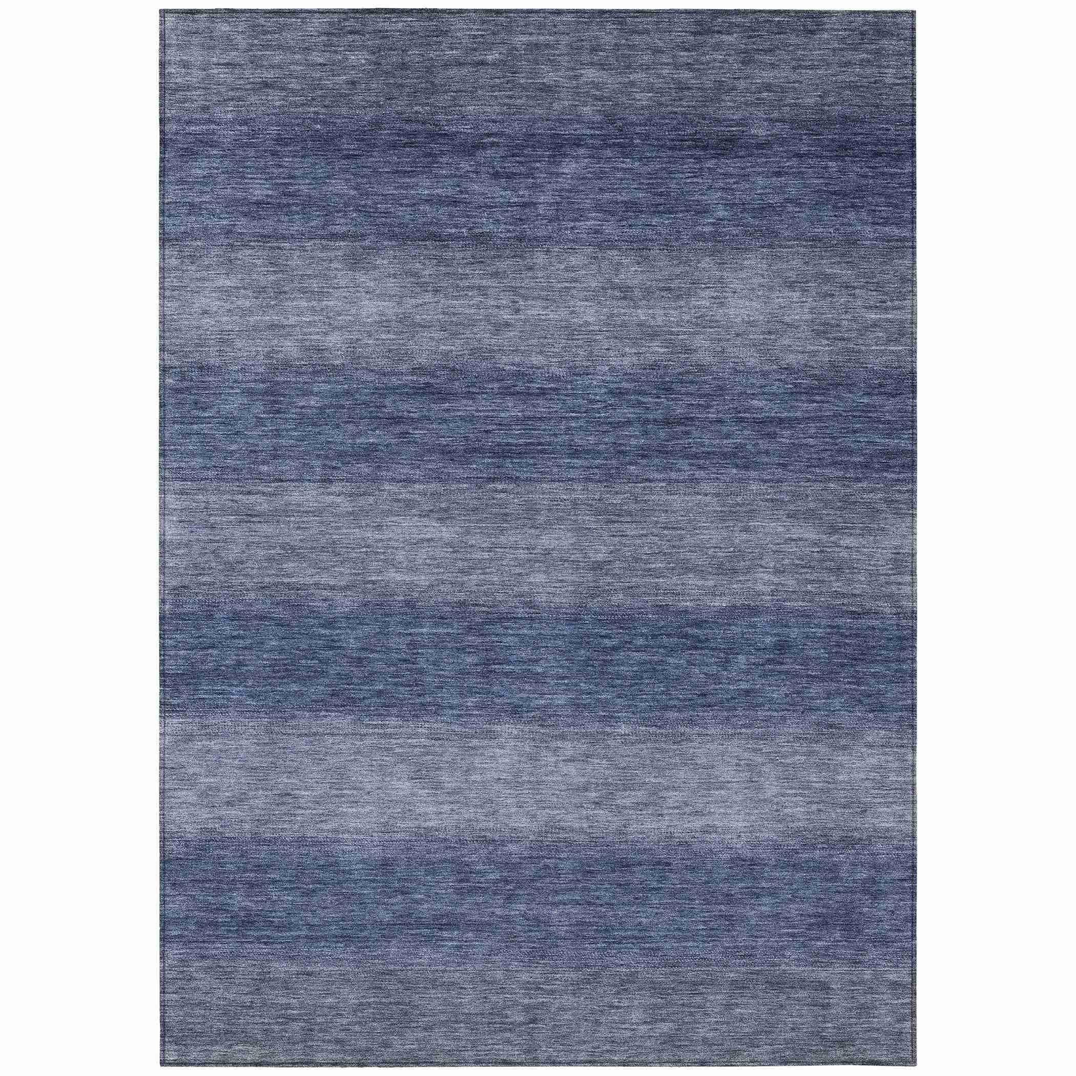 Addison Rugs Haelius Blue Washable Indoor-Outdoor Rug