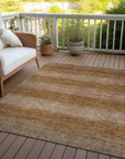 Addison Rugs Haelius Brown Washable Indoor-Outdoor Rug