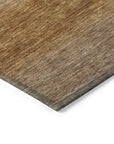 Addison Rugs Haelius Brown Washable Indoor-Outdoor Rug